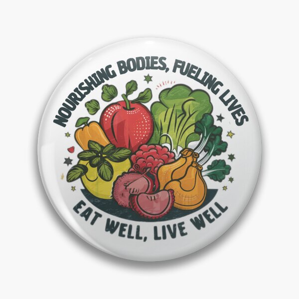 Item preview, Nourishing Bodies, Fueling Lives: Eat Well, Live Well. designed and sold by trendybutterfly.