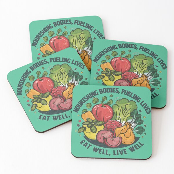Item preview, Nourishing Bodies, Fueling Lives: Eat Well, Live Well. designed and sold by trendybutterfly.