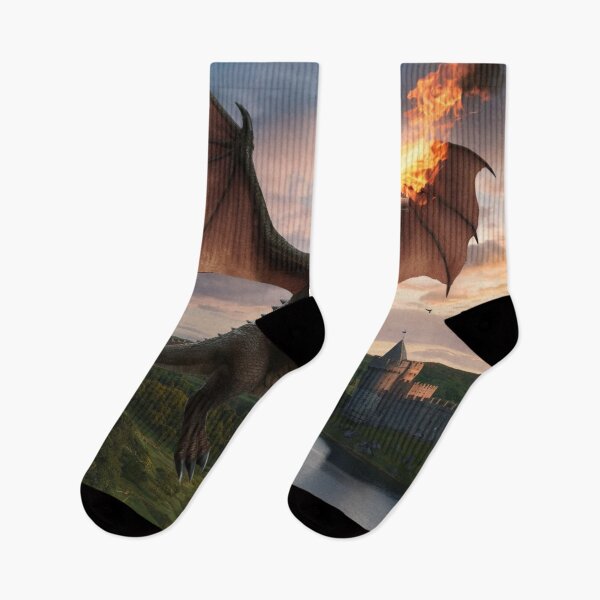 Item preview, Titan of the middle ages of a giant fire-breathing dragon designed and sold by Titan33.