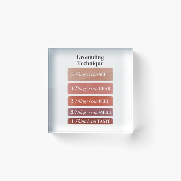 Item preview, Aesthetic grounding Technique Poster designed and sold by ikinotesdebea.