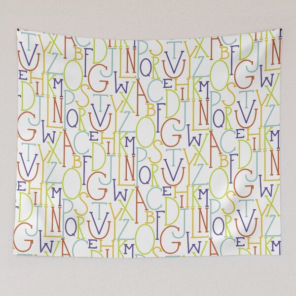 Item preview, Rainbow Alphabet designed and sold by stickerjock.