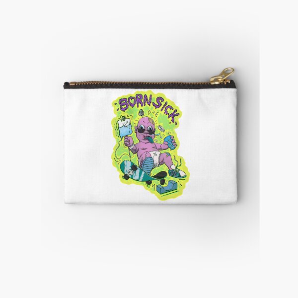 Item preview, BORN SICK sticker designed and sold by SKLpaint.