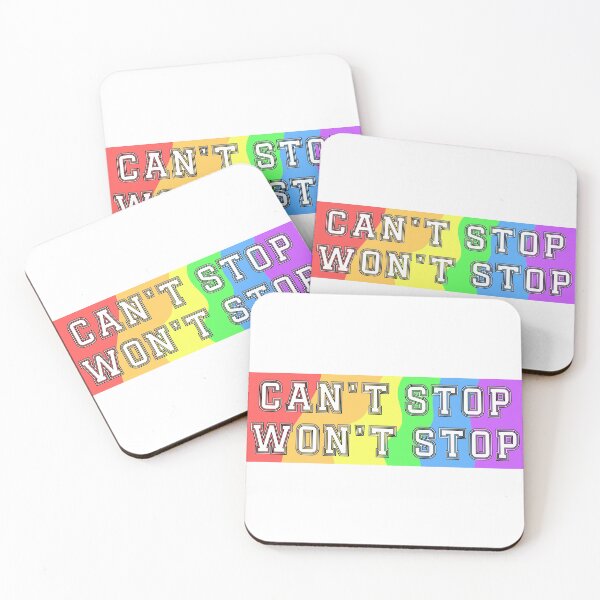 Item preview, Can't Stop, Won't Stop designed and sold by Dana Wood.