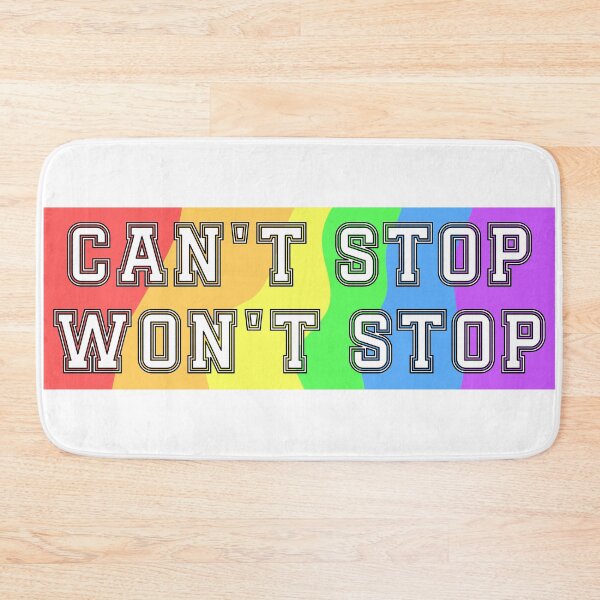 Item preview, Can't Stop, Won't Stop designed and sold by Dana Wood.