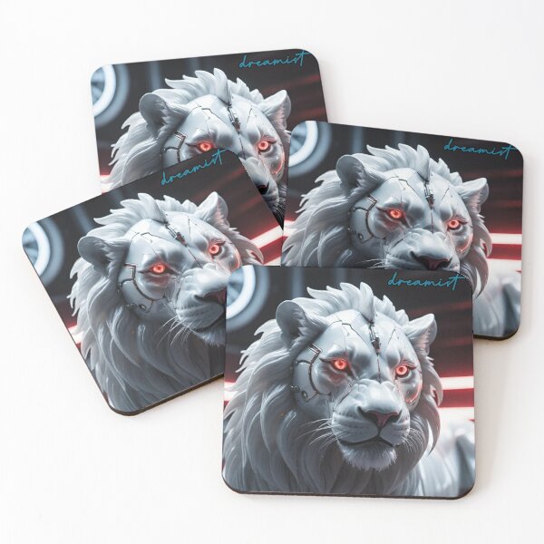 Item preview, Cyber Lion designed and sold by DreamistStore.