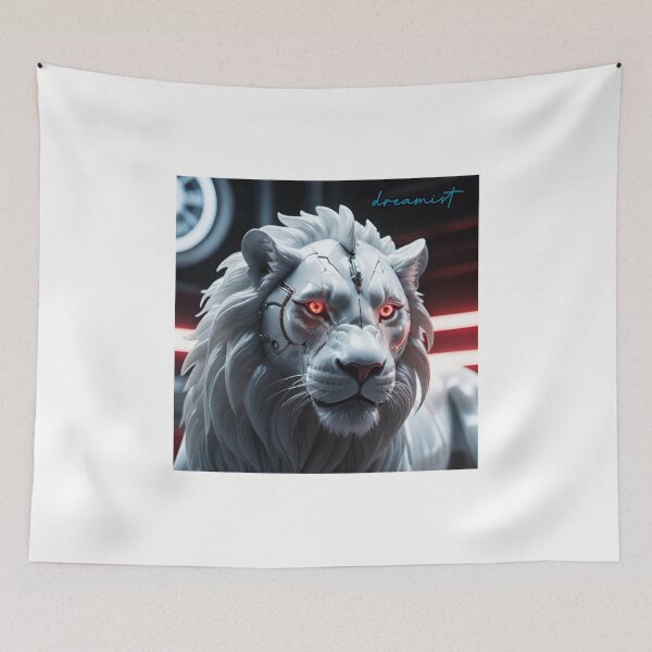 Item preview, Cyber Lion designed and sold by DreamistStore.