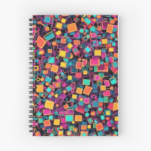 Item preview, Abstract Vivid Color Geometric Pattern designed and sold by calibrit.