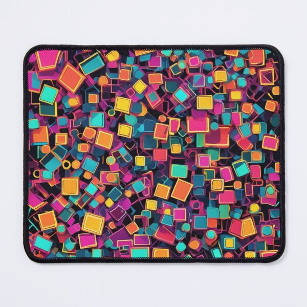 Item preview, Abstract Vivid Color Geometric Pattern designed and sold by calibrit.