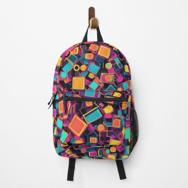 Item preview, Abstract Vivid Color Geometric Pattern designed and sold by calibrit.