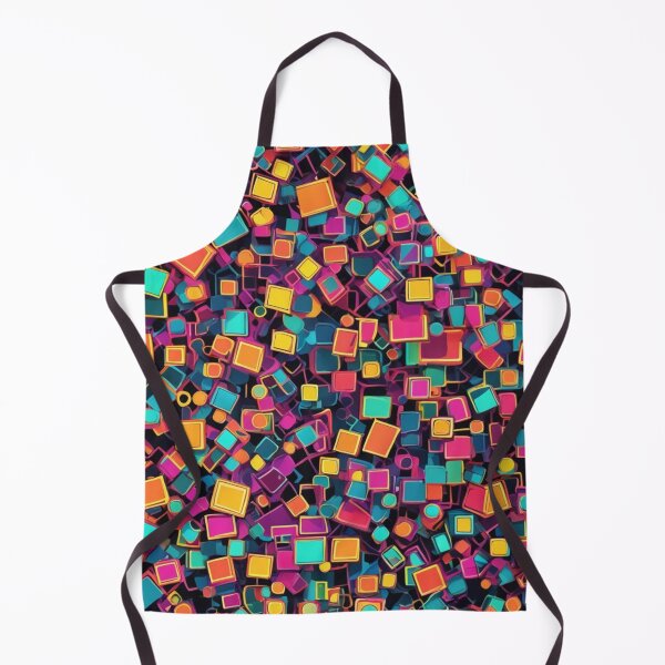 Item preview, Abstract Vivid Color Geometric Pattern designed and sold by calibrit.