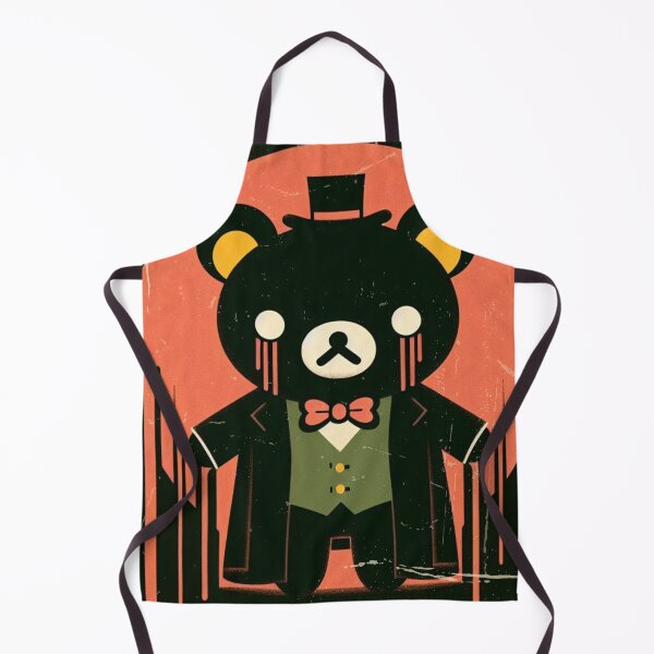 Item preview, Spooky Retro Japanese Comic Teddy Bear dark designed and sold by IAPICTURE.