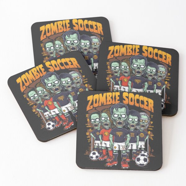 Item preview, zombie soccer designed and sold by Imaginarium of Chaos falcon88 .