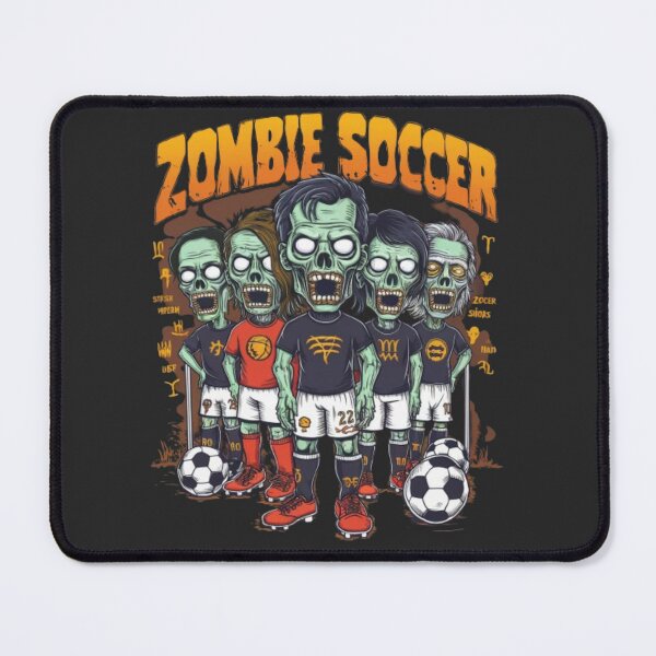 Item preview, zombie soccer designed and sold by Imaginarium of Chaos falcon88 .