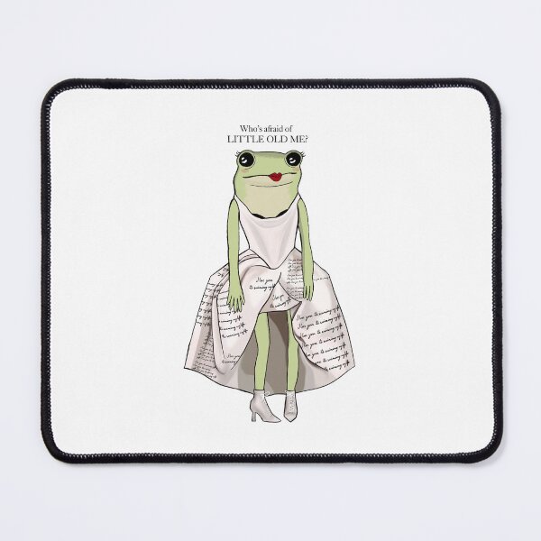 Item preview, Who’s Afraid of Little Old Me? frog designed and sold by annelisewolfe.