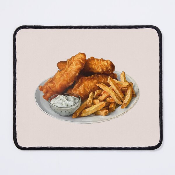 Item preview, Fish Fingers and Fries designed and sold by sakurashorty.