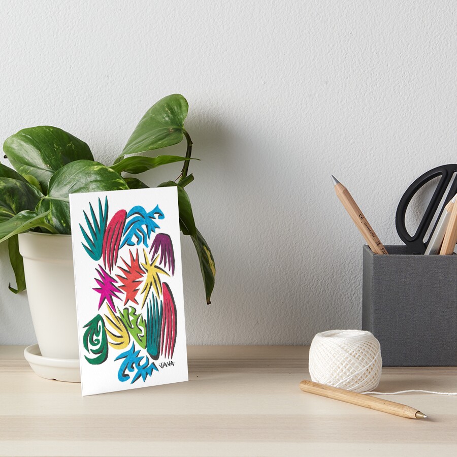 Item preview, Art Board Print designed and sold by Javabones.