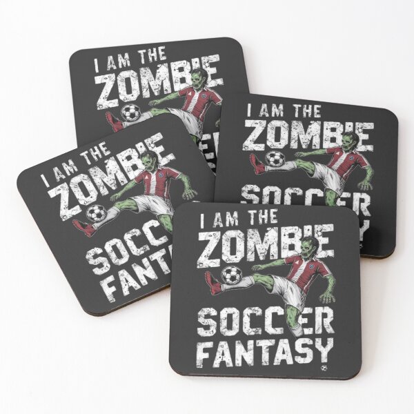 Item preview, i am the zombie soccer zombie fantasy  designed and sold by Imaginarium of Chaos falcon88 .