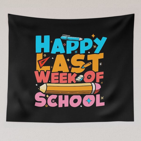 Item preview, Happy Last Week Of School Student and Teachers designed and sold by ZETTIF ⭐⭐⭐⭐⭐.