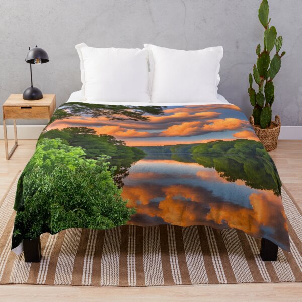 Item preview, Paradise Sunset Mirror designed and sold by Modern-Tropical.