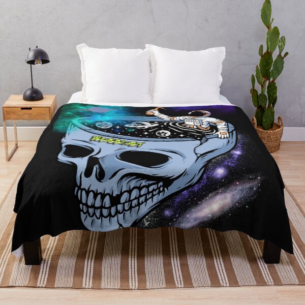 Item preview, Cosmic Astronaut skull designed and sold by Wildside Kult.