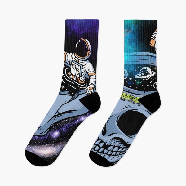 Item preview, Cosmic Astronaut skull designed and sold by Wildside  Kult.