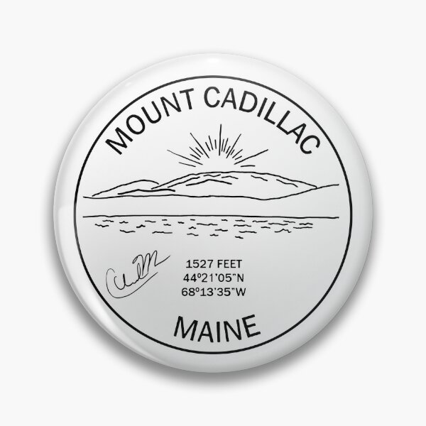 Item preview, Mt Cadillac relief and geological information designed and sold by ccloudm.