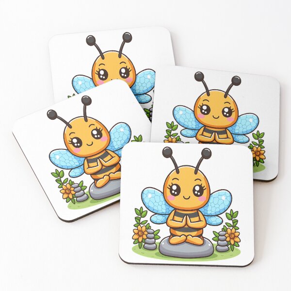 Item preview, Kawaii Zen Bee designed and sold by Ella_Sketch.