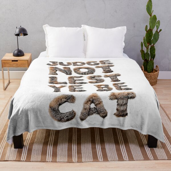 Item preview, Judge Not Lest Ye Be Cat designed and sold by Josh D. Weiss Creations.