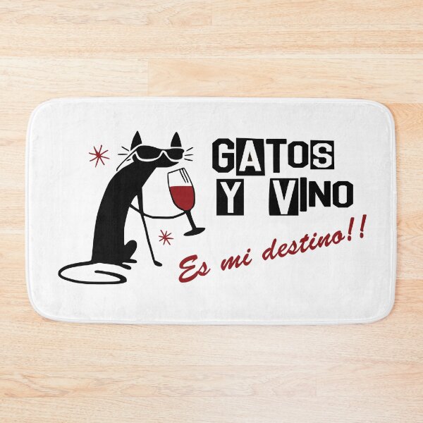 Item preview, cats and wine, it's my destiny designed and sold by basuritas.