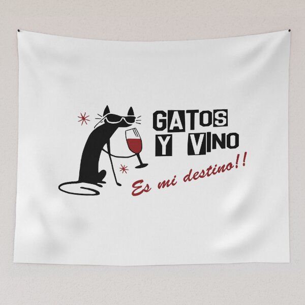Item preview, cats and wine, it's my destiny designed and sold by basuritas.