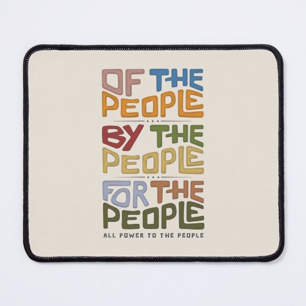 Item preview, Of The People, By The People, For The People Word Art designed and sold by Unhinged Heather.
