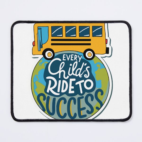 Item preview, Global School Bus Ride - Every Child's Ride to Success designed and sold by NiftyWrx.