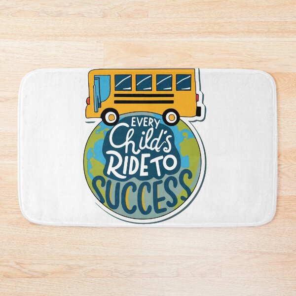 Item preview, Global School Bus Ride - Every Child's Ride to Success designed and sold by NiftyWrx.