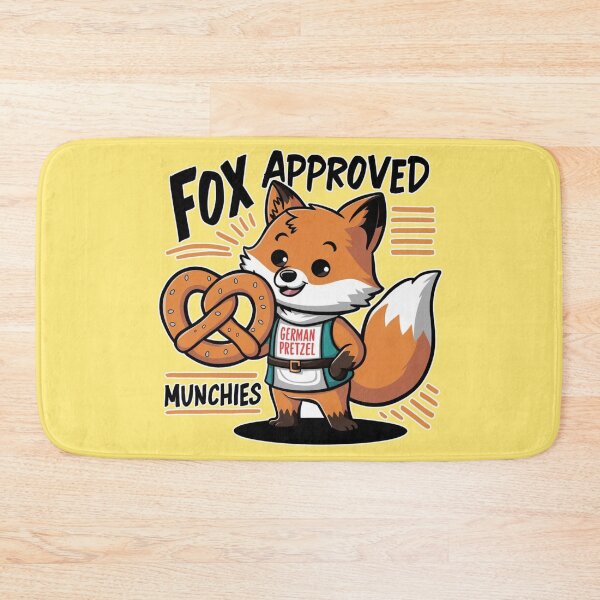 Item preview, German Fox Holding a Pretzel designed and sold by AryaSubramanian.