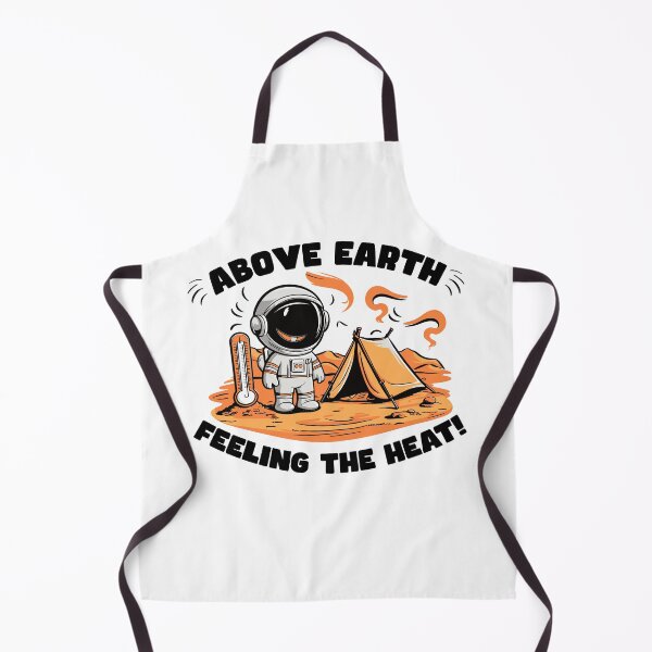 Item preview, Astronaut on Mars on a Scorching Day - Above Earth Feeling the Hea designed and sold by BNCH44.