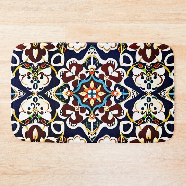 Item preview, Ornate Floral Flower Lace Filigree Enchanted Palace Tiles designed and sold by Zeporas Castle.