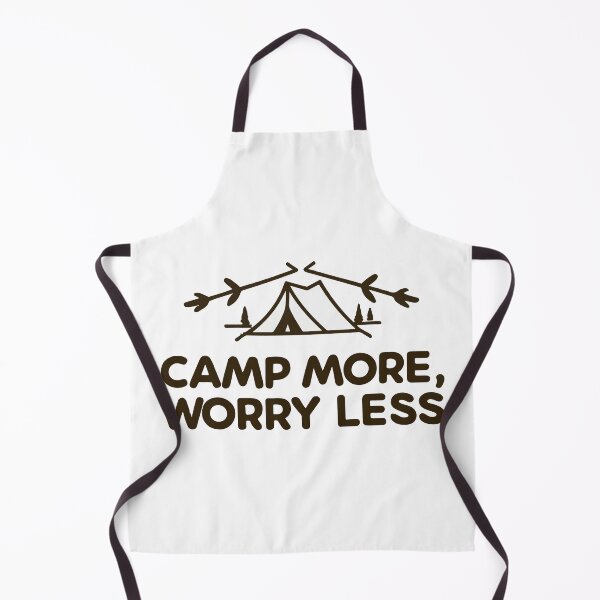 Item preview, Camp More, Worry Less - Minimalist Camping Design designed and sold by NiftyWrx.