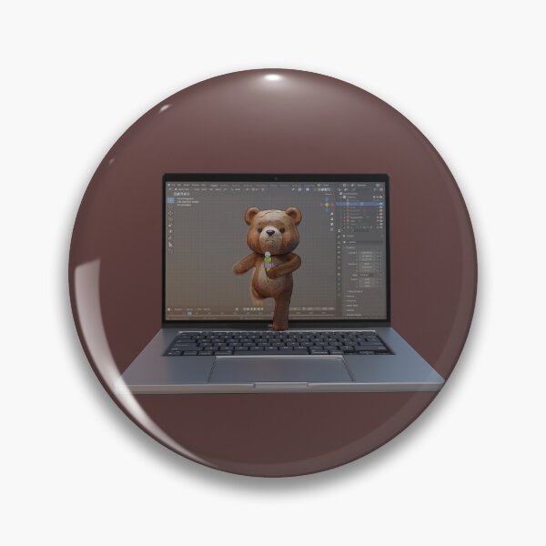 Artikelvorschau, Digitale Kreation: Das Teddybär-Modell entworfen und verkauft von MY-DesignStudio.
