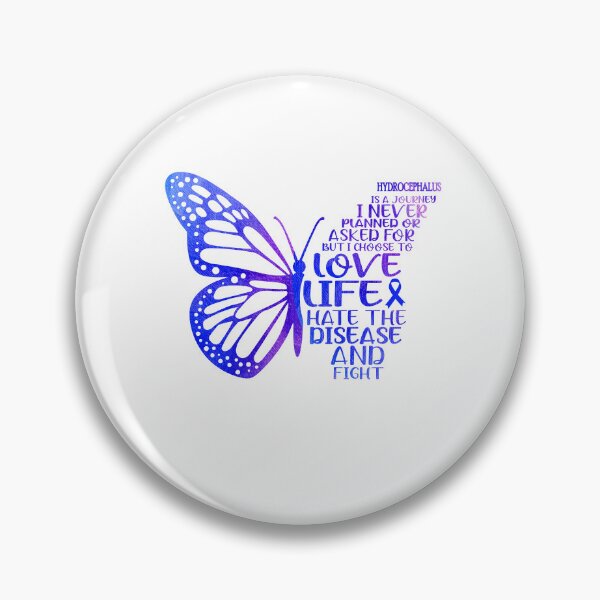 Item preview, Hydrocephalus is a journey I NEVER planned or asked for but i choose to LIVE LIFE hate the disease and FIGHT designed and sold by KatMercerr.