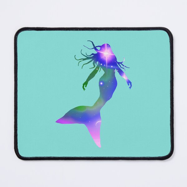 Item preview, Colorful Cosmic Mermaid Cool Mermaid Vibes 3 of 4 designed and sold by Beachy.
