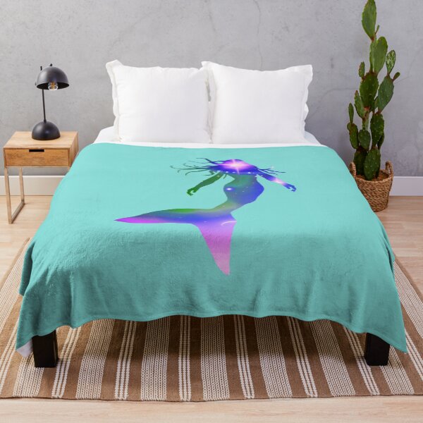 Item preview, Colorful Cosmic Mermaid Cool Mermaid Vibes 3 of 4 designed and sold by Beachy.