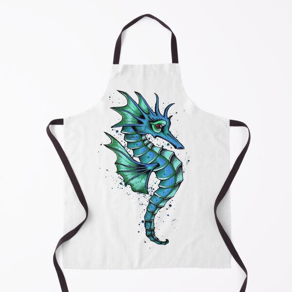 Item preview, Seahorse Watercolor blue designed and sold by studioss76.