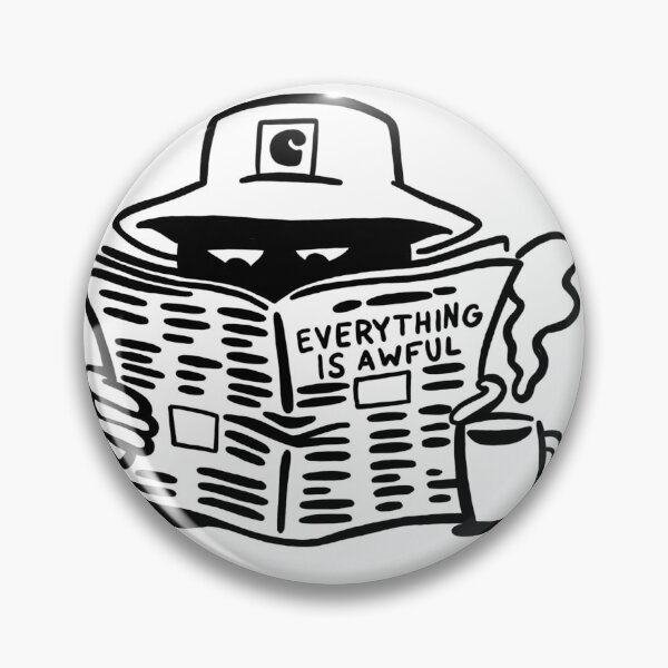 Item preview, Todo es horrible | Inspiración retro designed and sold by CheekyRetro.