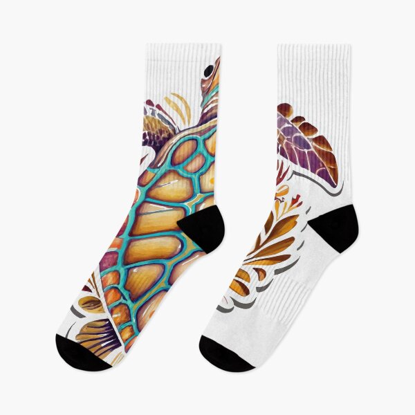 Item preview, Serene Watercolor Sea Turtle - Marine Elegance designed and sold by NiftyWrx.