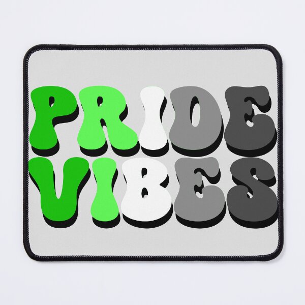 Item preview, Aromantic Pride Vibes designed and sold by Dana Wood.