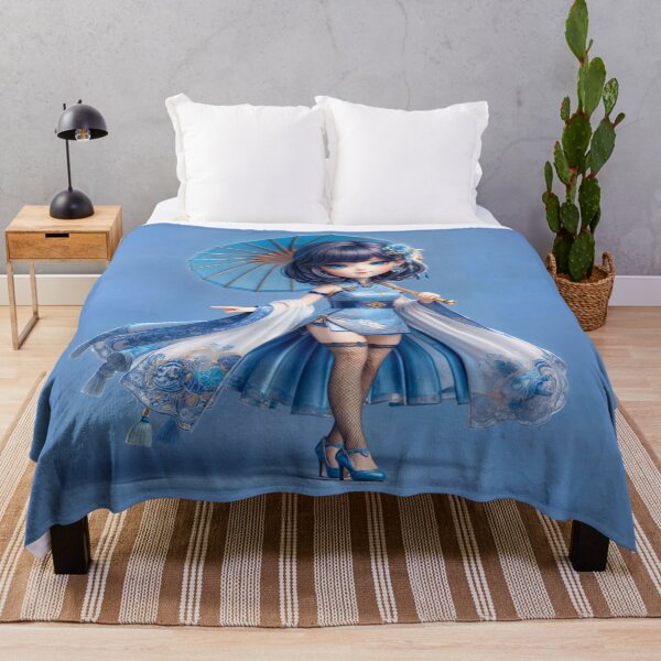Item preview, Aoi, the Blue Guardian of the Chibi Order of Silk designed and sold by CHIBI_POPZ.