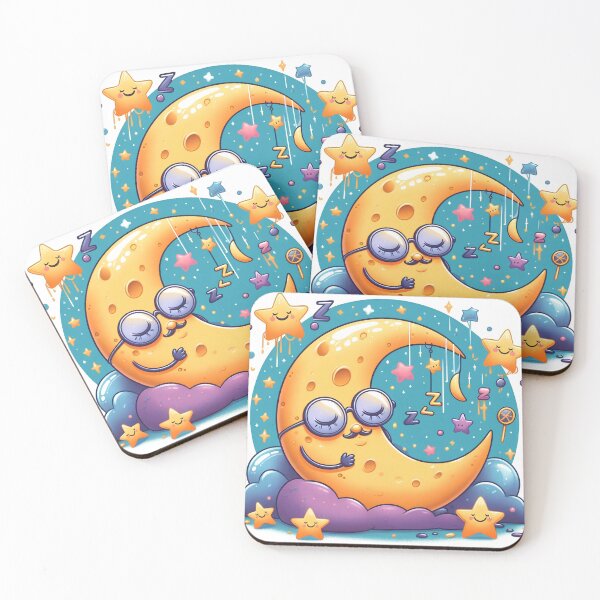 Item preview, sleeping moon designed and sold by Enladiana.