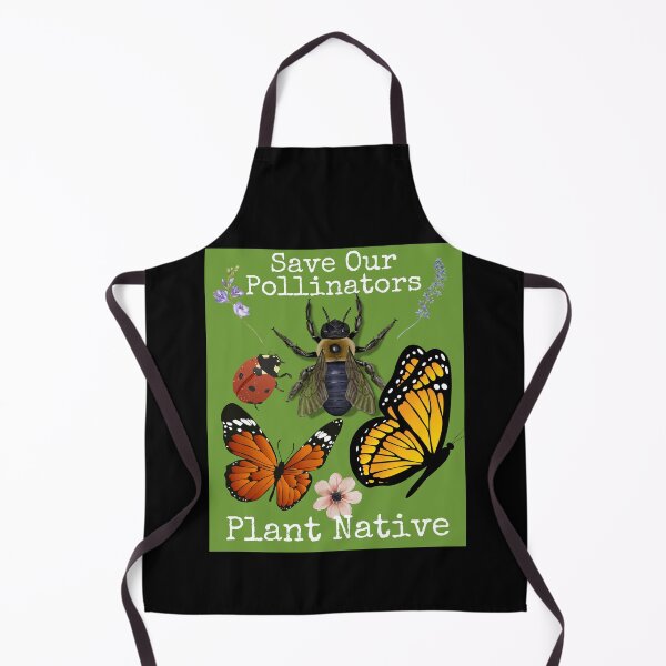 Item preview, Save Our Pollinators Plant Native Eco-Friendly Design designed and sold by EarthArtDesigns.