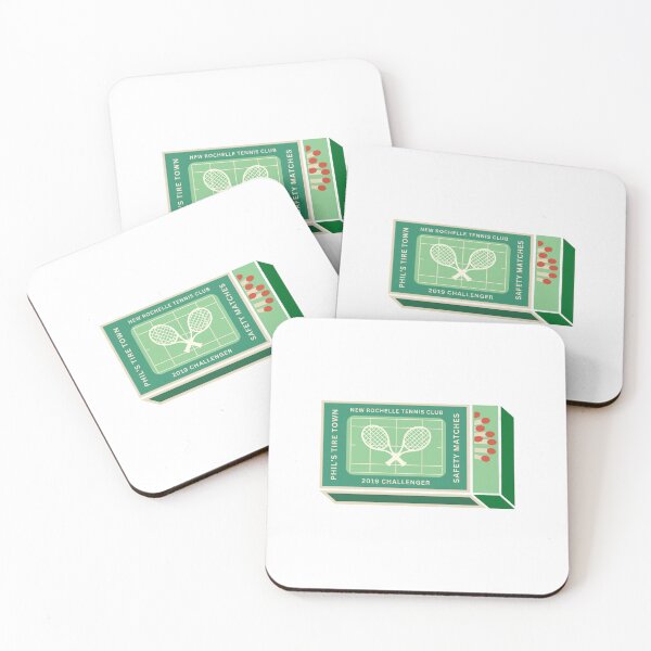 Item preview, new rochelle tennis club 2019 challenger matchbox designed and sold by elllbelll.