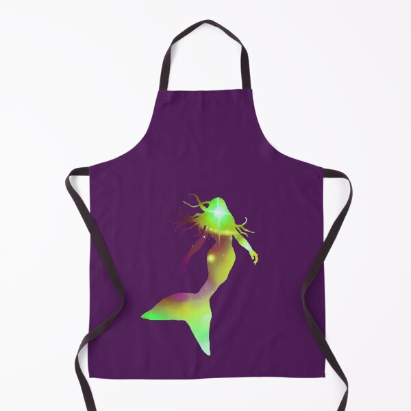 Item preview, Colorful Cosmic Mermaid Cool Mermaid Vibes 4 of 4 designed and sold by Beachy.